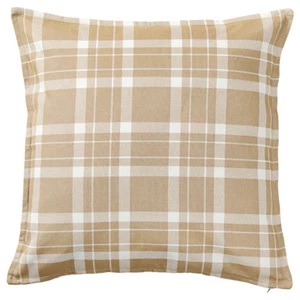 2 x IKEA GEMSROT Pillow case , 50x50cm, 100% cotton , dark beige - Picture 1 of 4