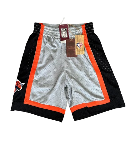 Mitchell & Ness 75th New York Knicks Gray Basketball Shorts Men’s Size Small New Cover