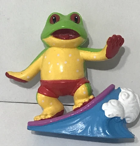 Ganz Webkinz Surfing Tree Frog 2” Figure Cover