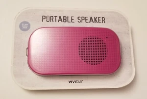 Vivitar 3.5 Audio Jack Portable Speaker - Model #: 2711018 - Brand New Unopend - Picture 1 of 1