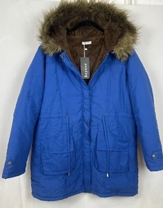 Beyove Womens Faux Fur Trim Hooded Warm Thick Fleece Lined Parka Long Lg (1182) - Picture 1 of 13