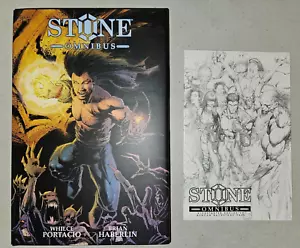 Stone Omnibus (Signed Whilce Portacio & Brian Haberlin) Kickstarter + Ashcan - Picture 1 of 5