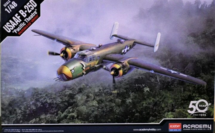 Academy Hobby 12328 USAAF B-25D Pacific Theatre 1/48 - Image 1 of 1