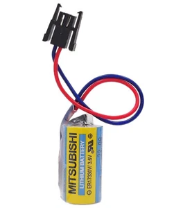 New MR-BAT ER17330V/3.6V Mitsubishi A6BAT PLC Battery for FANUC CNC System Power - Picture 1 of 6