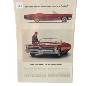 Pontiac 1964 vintage cómo podría Pontiac convertirse en aún más anuncios publicitarios - Imagen 1 de 5
