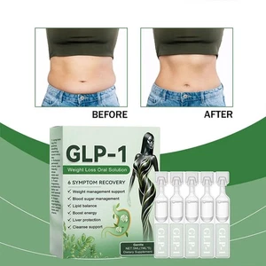 GLP-1 6-in-1 Solution Oral Liquid, 2025 New GLP-1 Oral Solution 5bottle - Picture 1 of 8