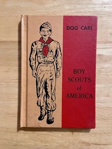 Libro vintage de tapa dura con insignia de mérito de cuidado de perros BSA Dog Care 1970 - Imagen 1 de 3