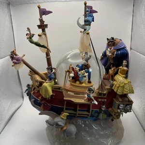 World of Disney Magical Gathering Ship "Un mondo intero nuovo" musical globo di neve - Foto 1 di 22