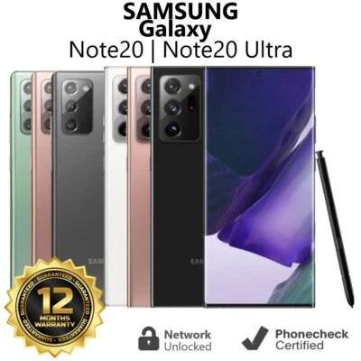 Samsung Galaxy Note20 | Note20 Ultra 5G  - 128GB | 512GB Unlocked - Very Good - Image 1 of 4