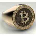 New Bitcoin Jewellery Ring Choice of Size Nice