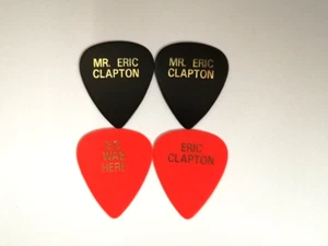 Eric Clapton Tour Issued Guitar Pick - LADIES AND GENTLEMEN! E.C. - Picture 1 of 6