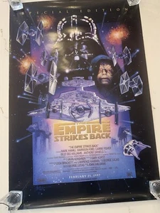 Star Wars The Empire Strikes Back Special Edition 1997 Poster 40”x 27” Version C - Picture 1 of 13