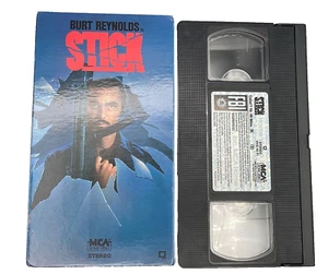 Stick (1985), VHS Movie, MCA Home Video (1985), Burt Reynolds, C. Bergen - Picture 1 of 4