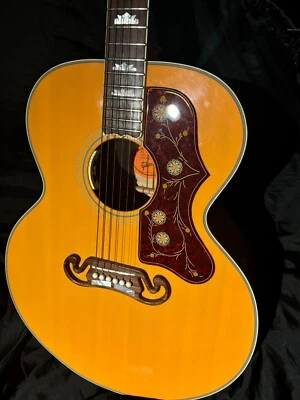 Gibson Custom Shop Limited Edt 1 of 75 TransOrange J200 Acoustic Electric Guitar - Image 1 of 4