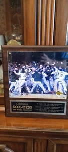 2005 Chicago White Sox World Series Champions Collectors Plaque 13 X 20" Wood - Picture 1 of 9