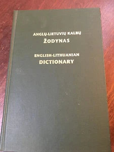 Anglu Lietuviu Kalbu Zodynas English- Lithuanian Dictionary, 1995 - Picture 1 of 9
