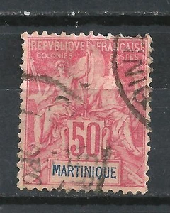 Martinique 1892 Yvert No. 41 Canceled (2) - Picture 1 of 1