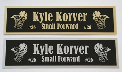 Kyle Korver nameplate for signed basketball photo jersey or case  - Image 1 of 2