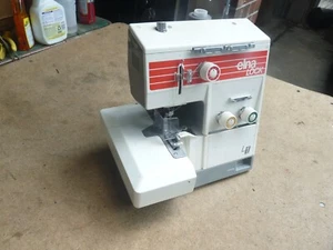Elna Lock L1 Serger Sewing Machine for Parts or Repair - Untested - (No Pedal) - Picture 1 of 14