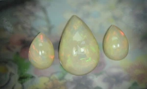 splendido set di opale etiopan 9 carati peso totale - Foto 1 di 2