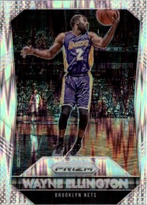 2015-16 Panini Prizm Prizms Flash Nets Basketball Card #148 Wayne Ellington