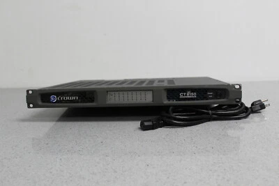 Crown Audio CT8150 8-Channel Amplifier Amp CT-8150 Multiple Units Available - Image 1 of 4