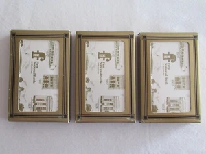 Vintage Playing Cards Hoyle FNB First National Bank Of Hartford WI Bridge Size - Picture 1 of 11