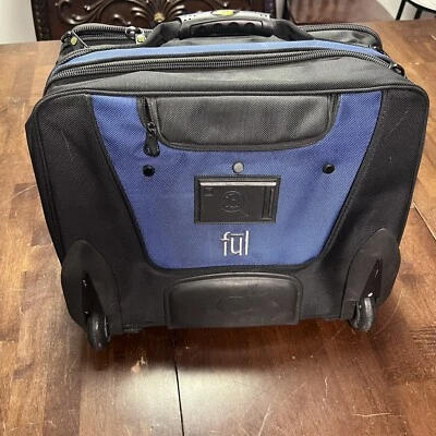 FUL Rolling Luggage 18" x 12" Carry On Laptop  2 Wheel Rolling Telescope Handle - Image 1 of 4
