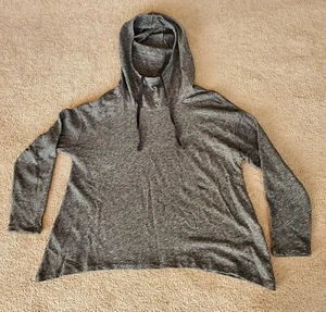 Eileen Fisher Langarm Hoodie grau Small Petite - Bild 1 von 3