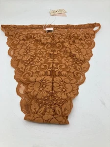 We are HAH Free People Chase Me Down Panty Brown Surar XL - Picture 1 of 14