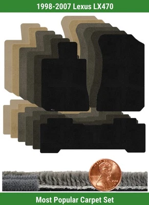 Juego de alfombrillas Lloyd Custom Ultimat para Lexus LX470 1998-2007 (3 piezas) #VP0 Foto 1 de 4