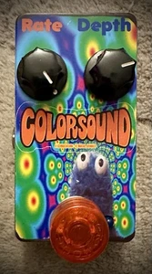 Colorful "Tremolo" Classic 60s Style Wobble Pedal (Handbuilt CLONE) - Picture 1 of 5
