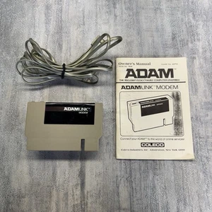 Coleco Adam Link Modem Add On Colecovision Model 7818 With Manual Untested - Bild 1 von 9