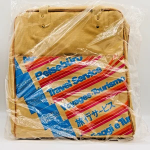 Vintage Tasche American Express Urlaub Retro Canvas Handgepäck Reisetasche 70’er NEU - Bild 1 von 2