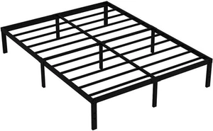 Queen Size 14" Bed Frame, 3500 lbs Heavy Duty Platform 🛏️ - Picture 1 of 2