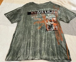 Affliction American Chaos Shirt Men’s Medium - Picture 1 of 8