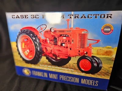 Franklin Mint Case SC Farm Tractor 1:12 Scale Inv. #4722 - Image 1 of 4