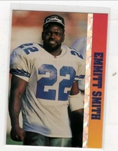Emmitt Smith 1993 Ballstreet News Platinum Stripe Insert Card Dallas Cowboys - Picture 1 of 6