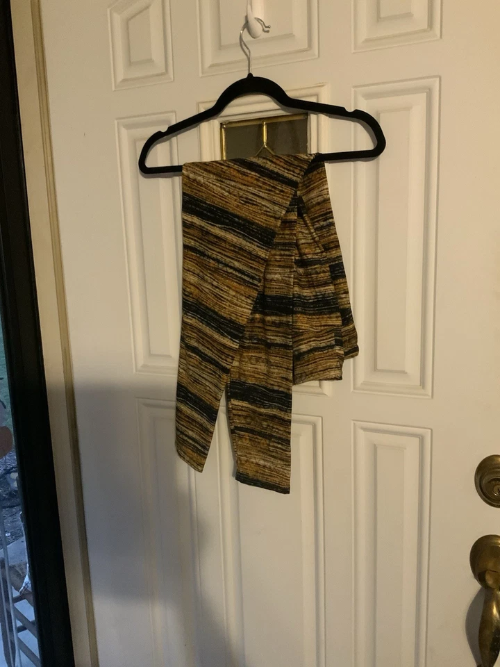 Leggings LulaRoe T/C Usados en Excelente Condición. Negro/bronceado/oro Foto 1 de 1