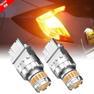 3157 3156 3157A LED Turn Signal Light Bulbs For Dodge Ram 1500 2500 2011-2019 - Image 1 of 4