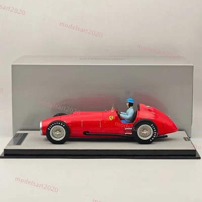 1/18 Tecnomodel Mythos Series Ferrari 375 F1 lndy 1952 Test Alberto Ascari Red - Image 1 of 4