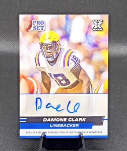2022 Leaf Pro Set XRC Blue SP Auto DAMONE CLARK #PSA-DC1 (RC) LSU/Cowboys👀 - Picture 1 of 4