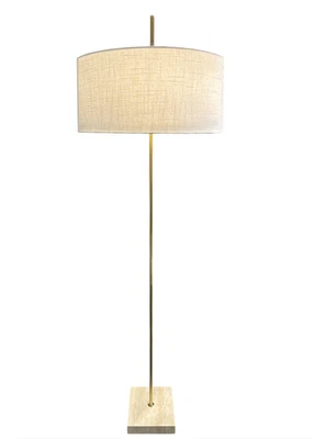 New IKEA STOCKHOLM 2025 Floor Lamp White Brass Plated 159 cm (63 ") 005.859.21 - Image 1 of 4