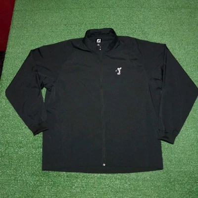 FJ FootJoy MICKEY MOUSE Lightweight Jacket Full Zip Stretch DISNEY Mens Large  - Image 1 of 4