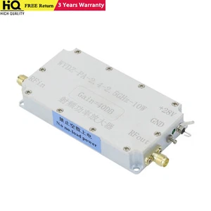 WYDZ-PA-2.4-2.5GHz-10W RF Power Amplifier RF Power Amp with 40dB Gain 10W Output - Picture 1 of 6