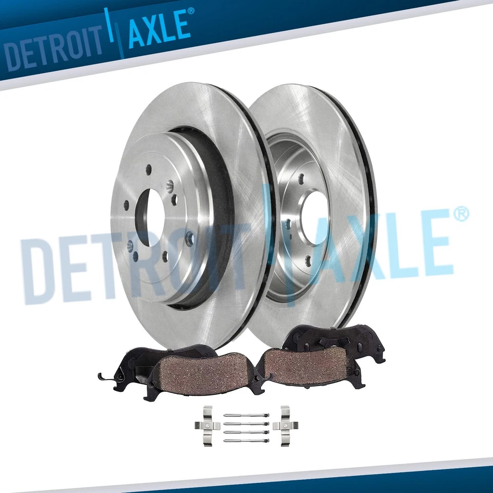 12,99 pulgadas. Pastilla de freno de cerámica con rotor de freno trasero para Hyundai Genesis 2010-2016 cupé Foto 1 de 4