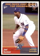 2006 MultiAd Pacific Coast League Top Prospects Joel Guzman Las Vegas 51s #10
