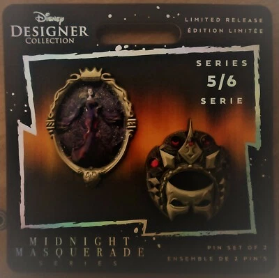 Disney - Designer Collection - Midnight Masquerade Series-PIN Regina Cattiva 5/6 - Imagen 1 de 4