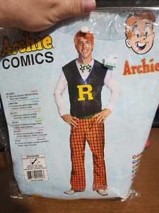 XX 880200 Archie Comics Hombre Disfraz Rubíes - Imagen 1 de 1