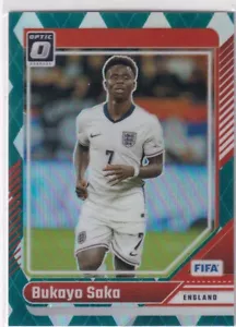 2024-25 Panini Donruss Optic No. 54 Bukayo Saka Argyle Prizm SP - Picture 1 of 2